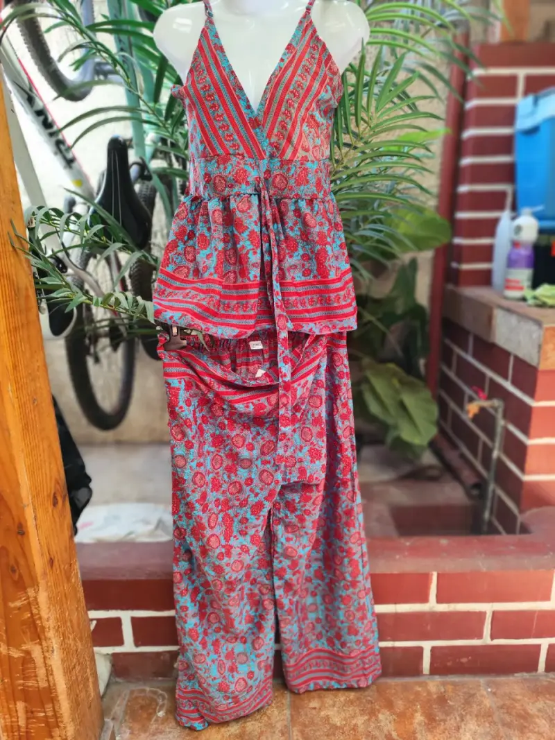 Jumpsuit estampado bohemio para mujer - 6