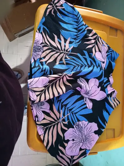 Shorts de mezclilla azul para mujer - miniatura 1