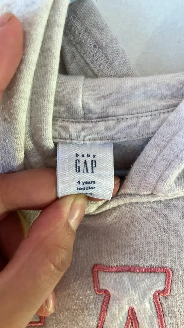 Polerón con capucha GAP para niño 4 años - 2