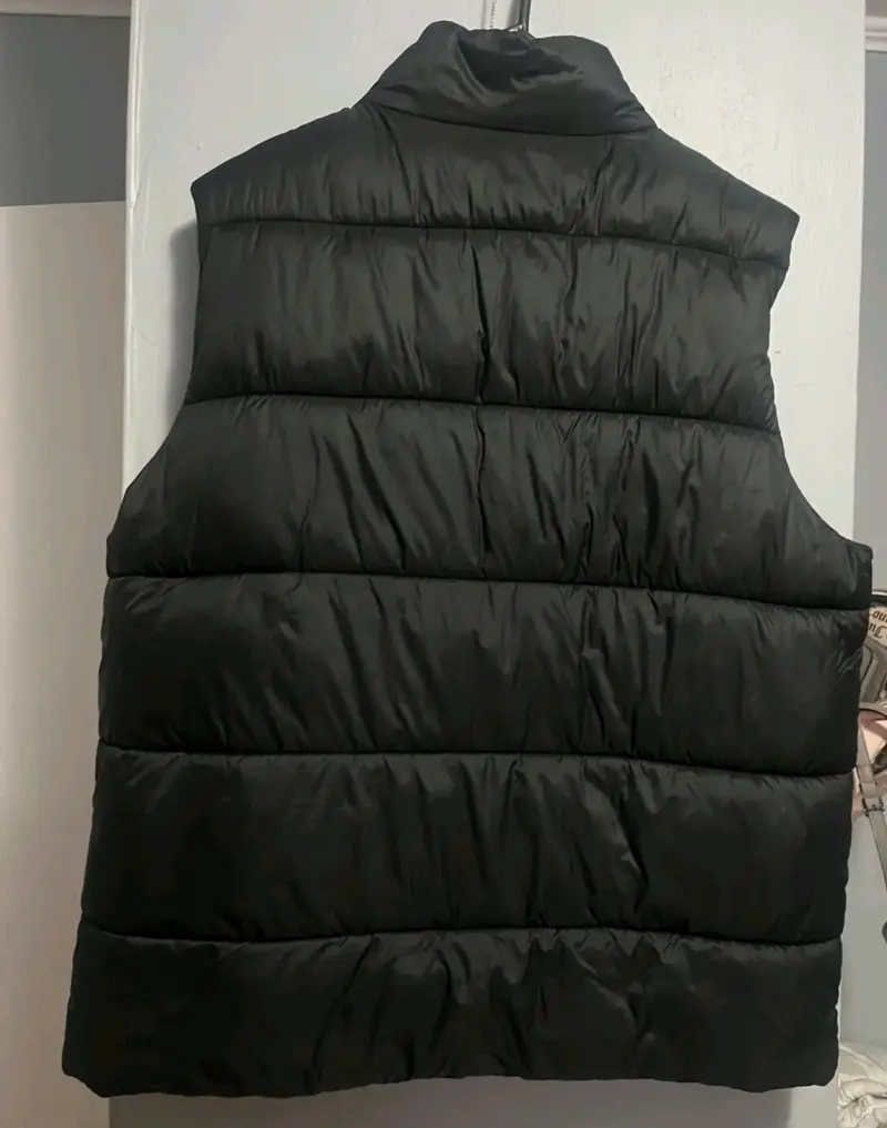 Parca acolchado negro Black City - 2