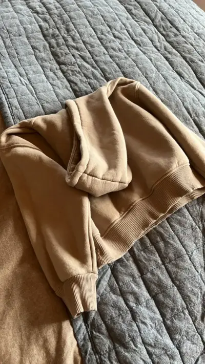 Polerón con capucha beige Los Angeles para niños Zara - miniatura 4