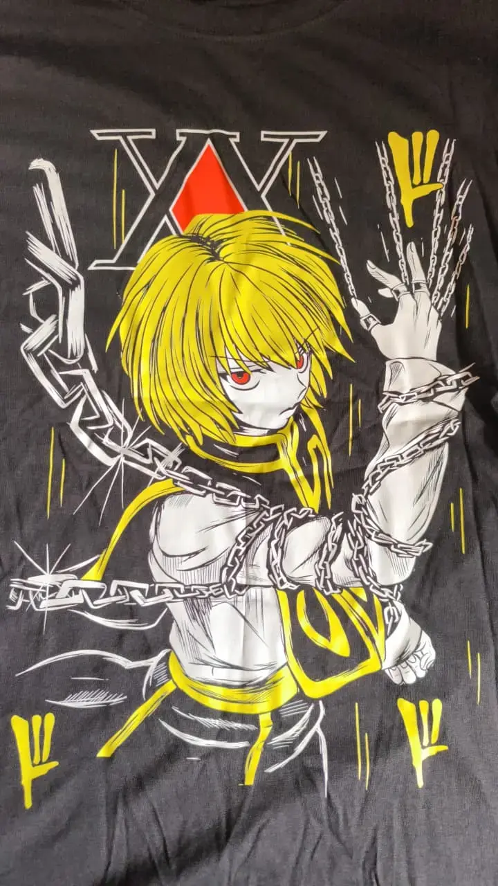 Polera Hunter x Hunter Kurapika talla L