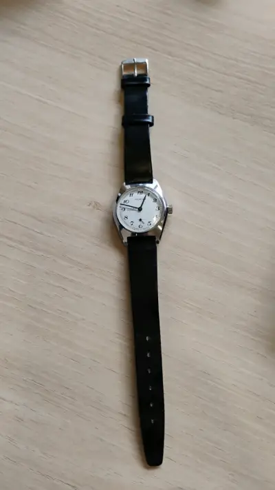 Reloj de pulsera Heros clásico con correa negra - miniatura 3