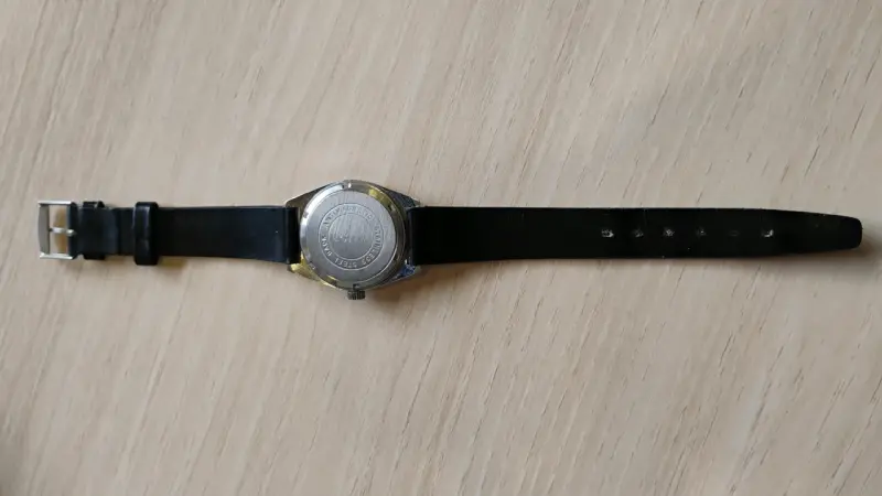 Reloj de pulsera Heros clásico con correa negra - 5