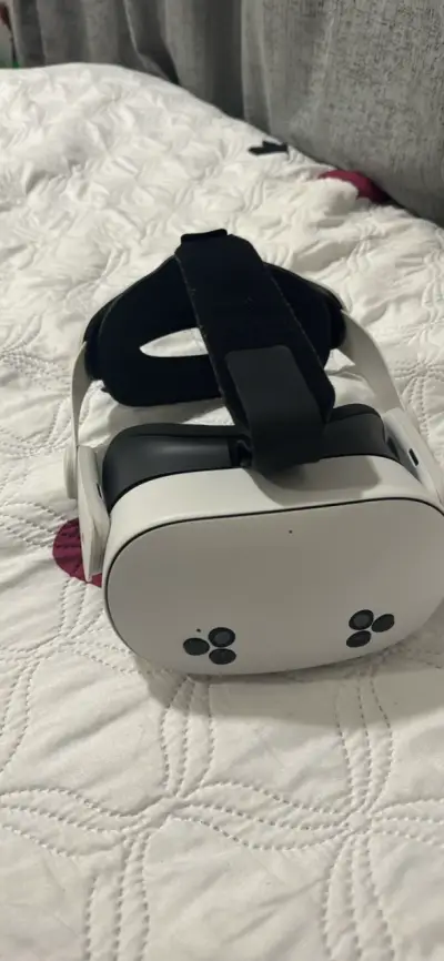Set de controladores VR con visor blanco - miniatura 3