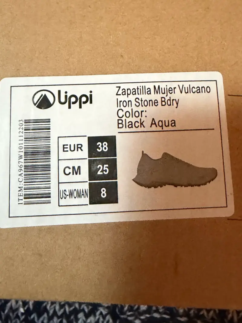 Zapatillas de Mujer Uppi Vulcano Negras - 2