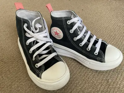 Zapatillas Converse Chuck Taylor negras de lona - miniatura 1