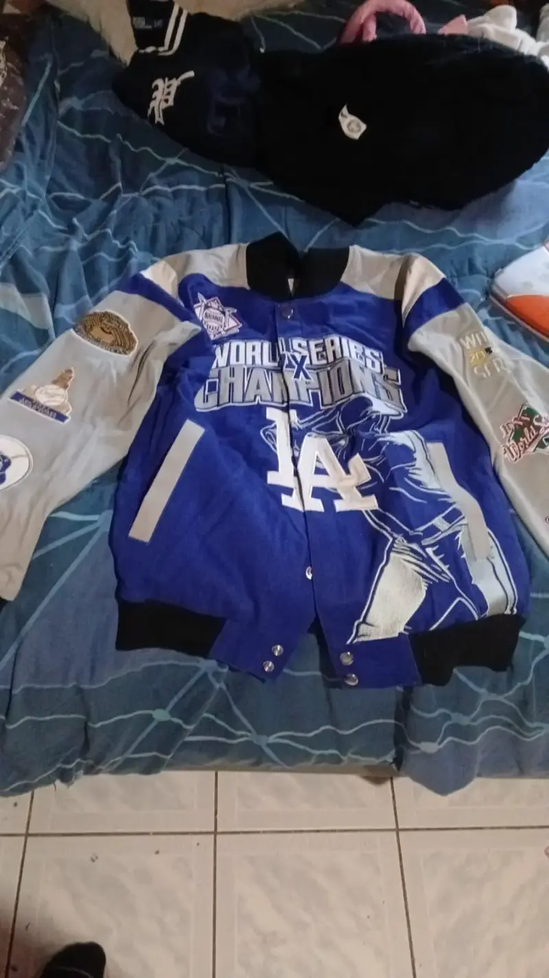 Chaqueta Varsity Dodgers World Series Champions - 1