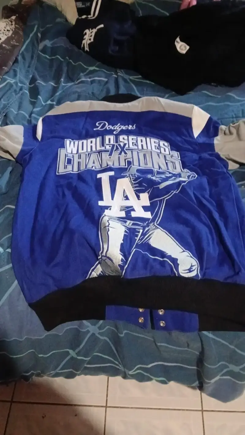 Chaqueta Varsity Dodgers World Series Champions - 2