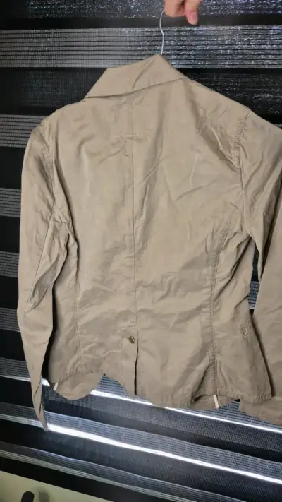 Blazer beige Banana Republic para mujer - miniatura 3