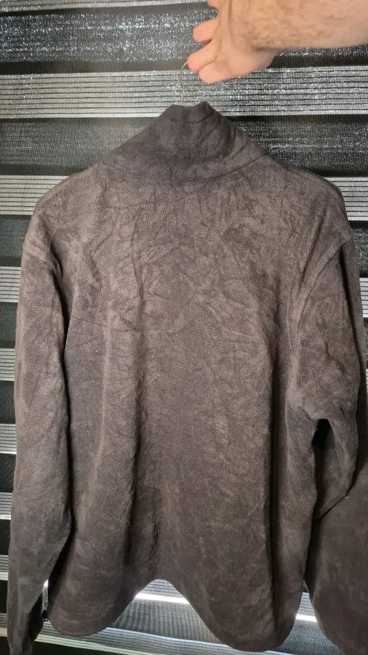 Chaqueta polar Columbia negra para hombre - 3