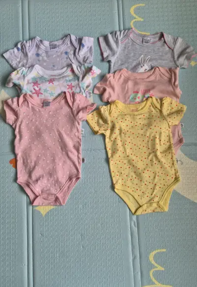 Set de 6 bodies para bebé Baby Harvest - miniatura 1
