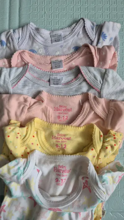 Set de 6 bodies para bebé Baby Harvest - miniatura 2
