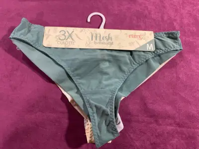 Pack de 3 calzones culotte Intime Mesh talla M - miniatura 1
