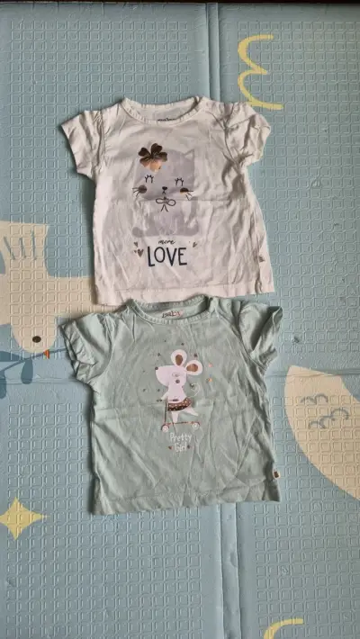 Poleras de bebé Baby Harvest con estampado - miniatura 1