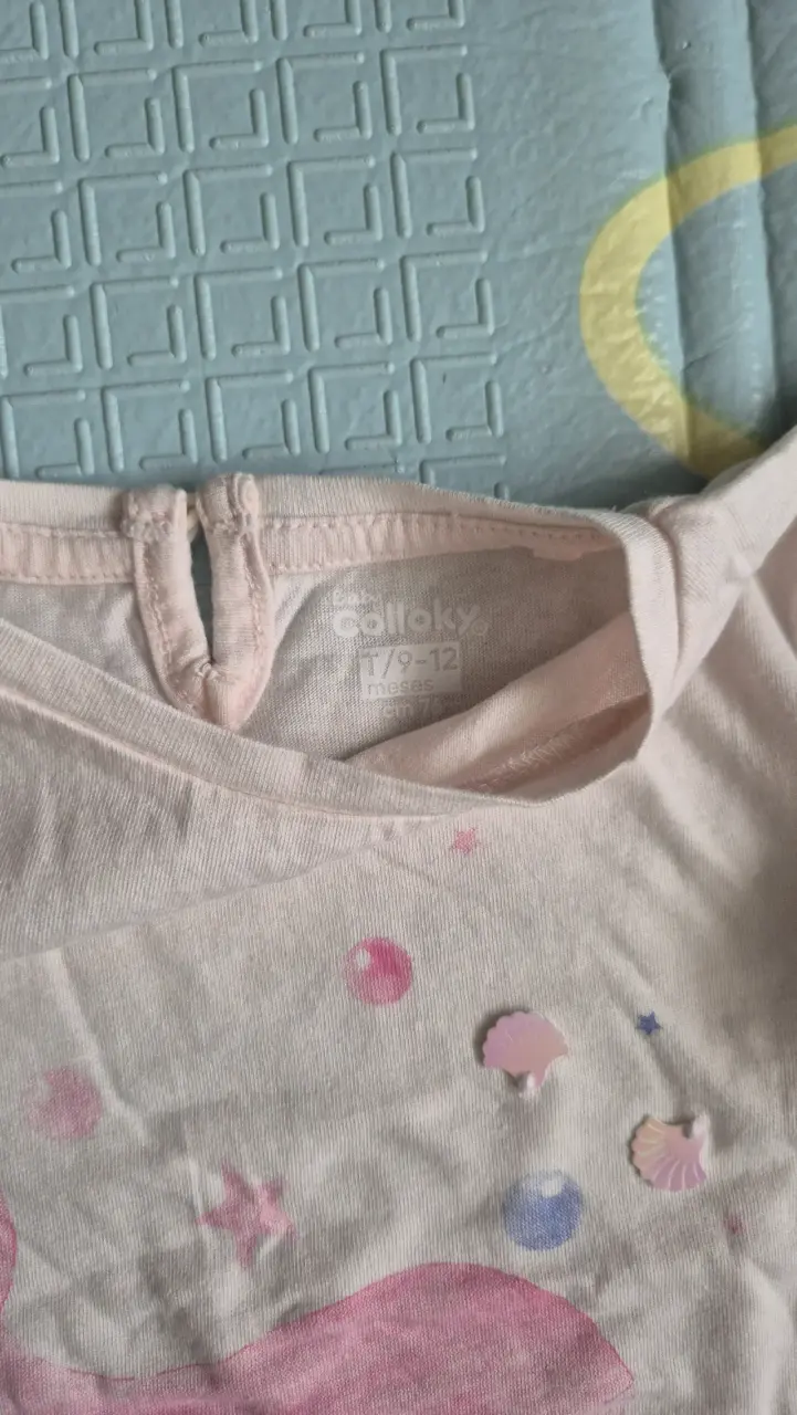 Pack de Poleras de Niña con Diseños de Ballena y Mariposas - 3