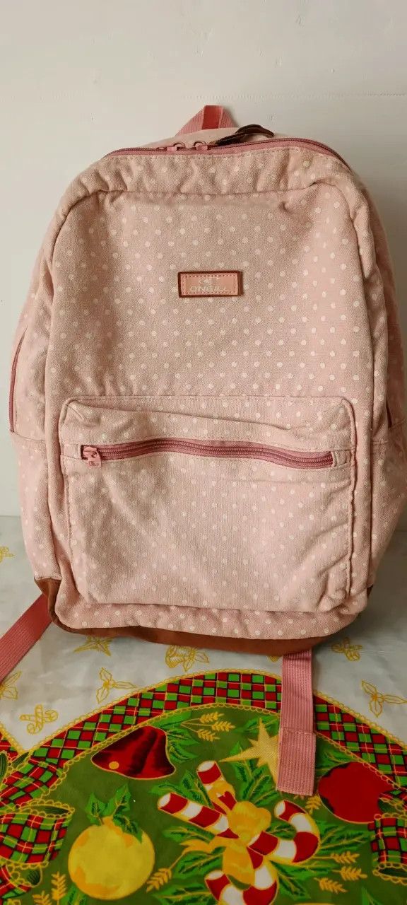 Mochila rosada con lunares O'Neill - 1