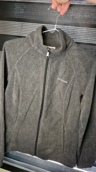 Chaqueta polar gris Columbia para hombre - miniatura 1