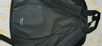 Mochila negra saxoline con bolsillos - miniatura 3