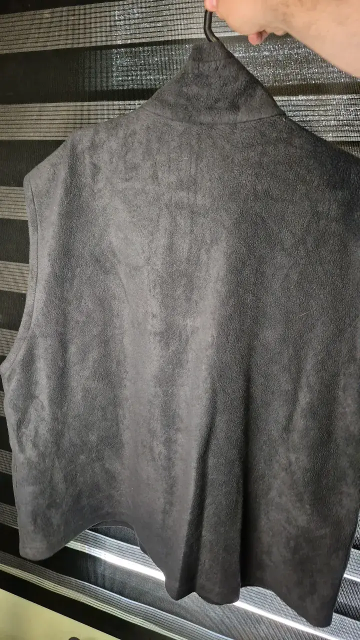 Chaleco polar sin mangas Columbia gris XL - 3