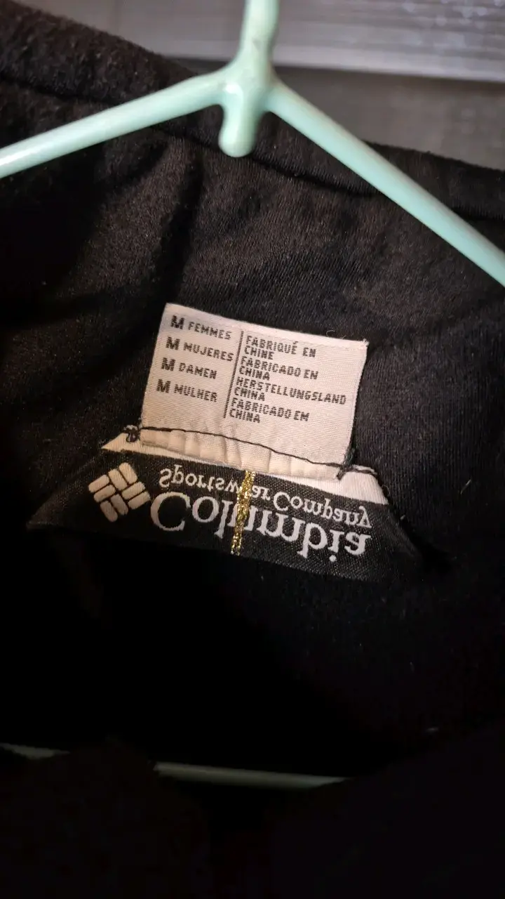 Chaqueta polar negra Columbia para mujer - 2