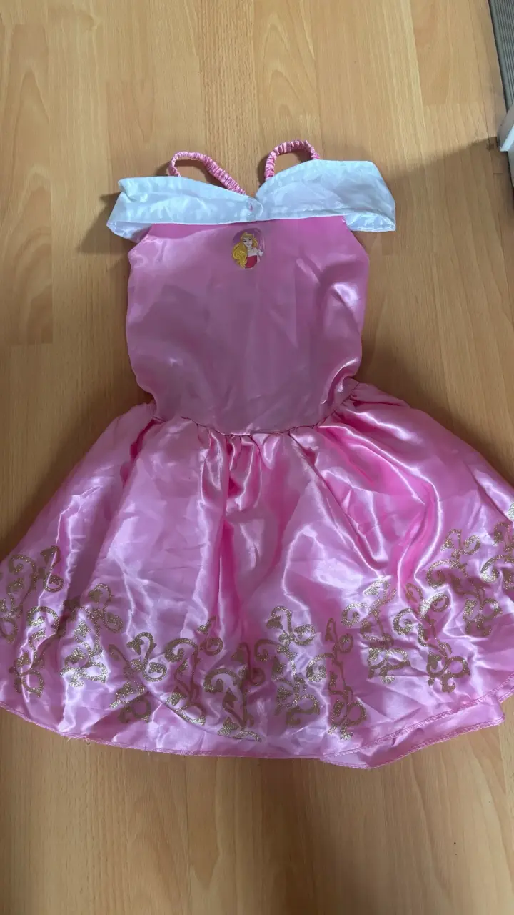 Disfraz de princesa rosa para niña