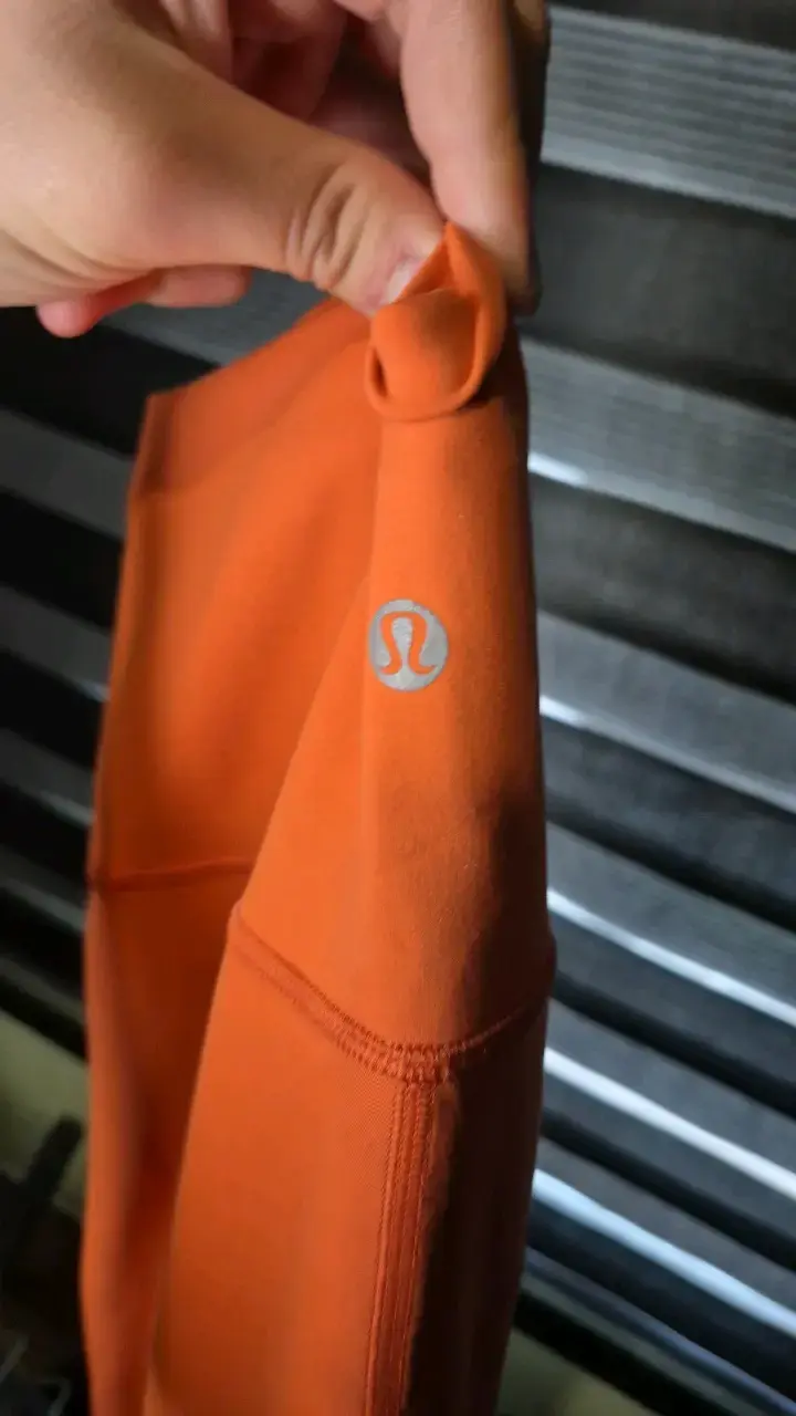 Leggings deportivos naranjas Lululemon - 2