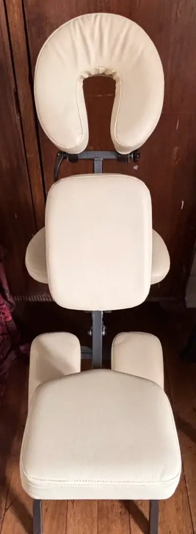 Silla de Masaje Plegable Beige - miniatura 1