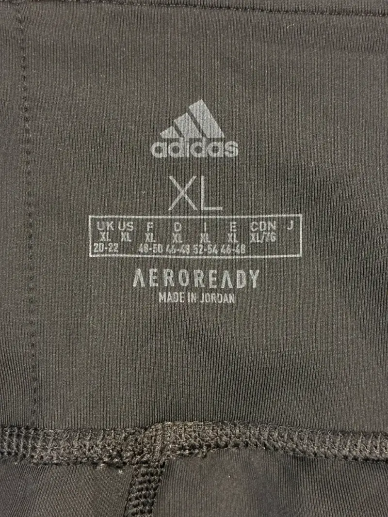 Pantalones deportivos negros Adidas con franjas - 3