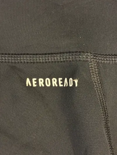 Pantalones deportivos negros Adidas con franjas - miniatura 4