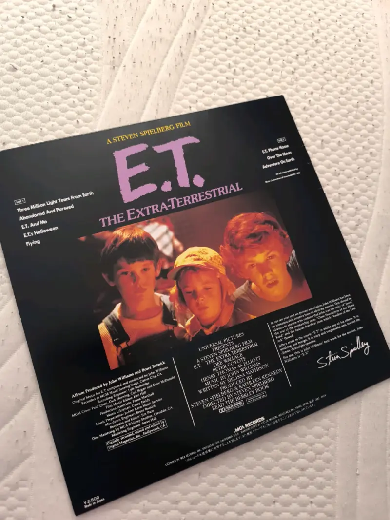Vinilo Banda Sonora E.T. de John Williams - 4