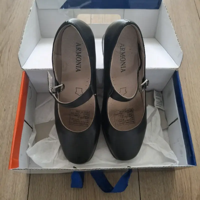Zapatos de cueca negro Armonia talla 36 - 2