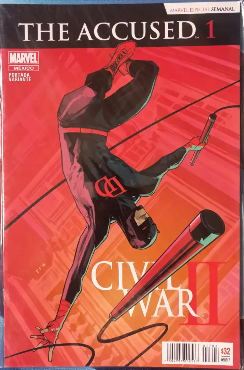 Comic Marvel Civil War II en español - 2