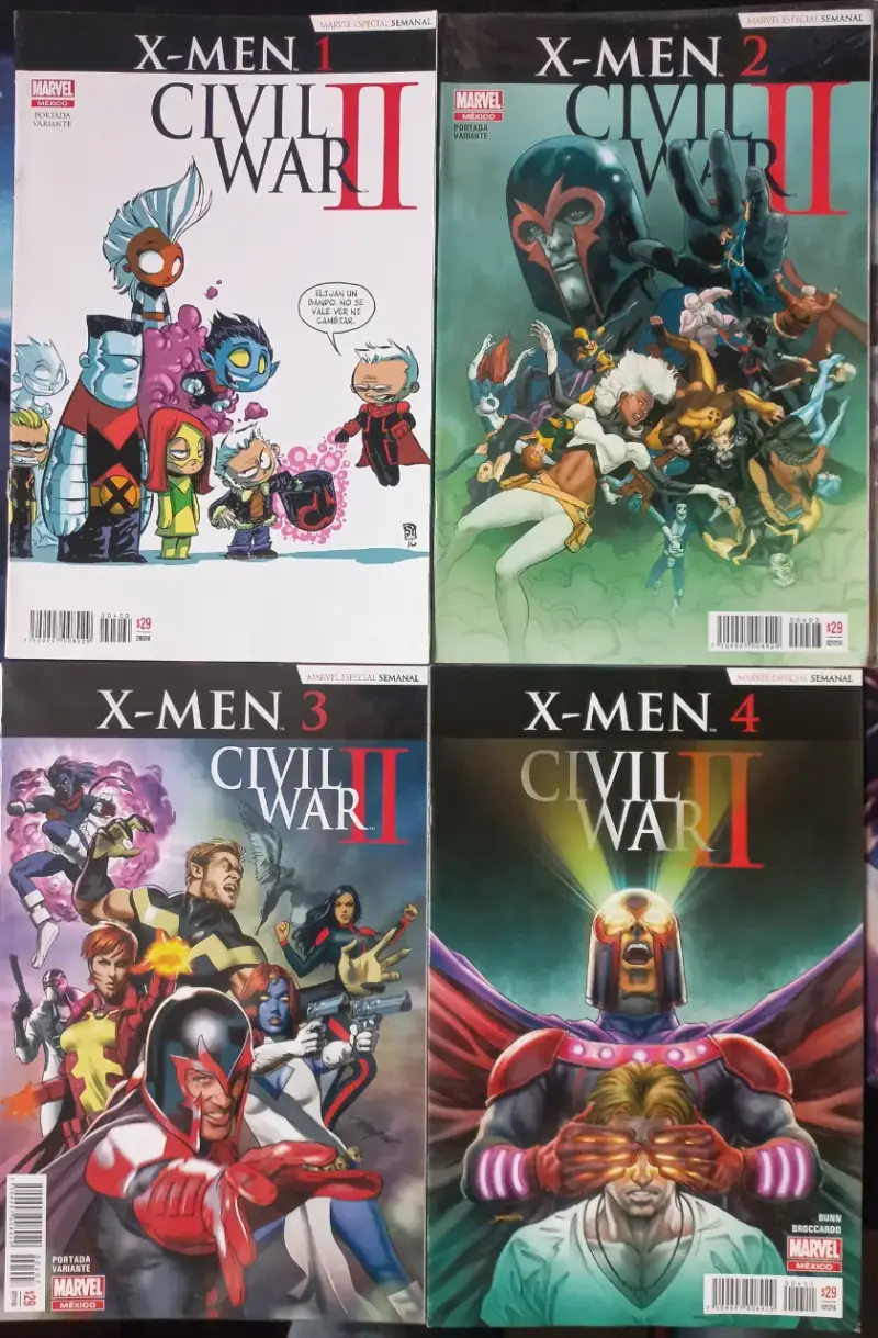 Comic Marvel Civil War II en español - 3