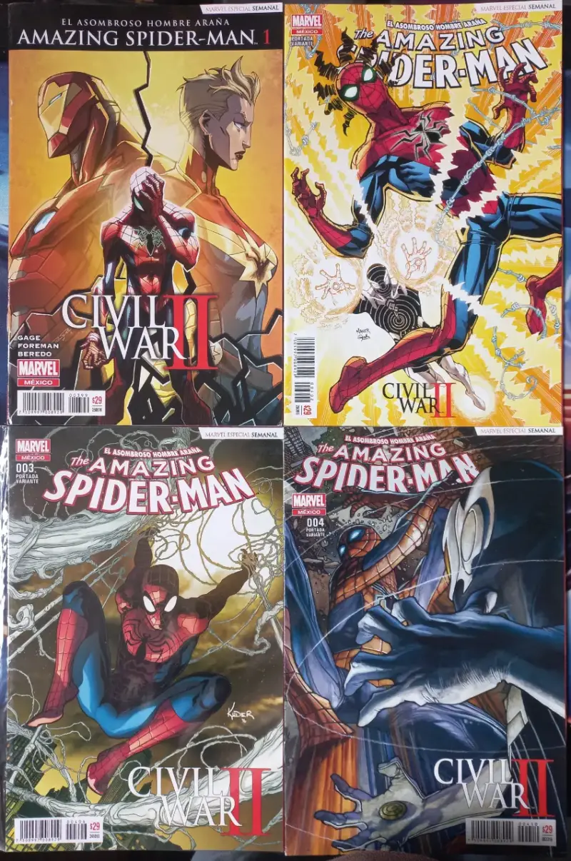 Comic Marvel Civil War II en español - 5