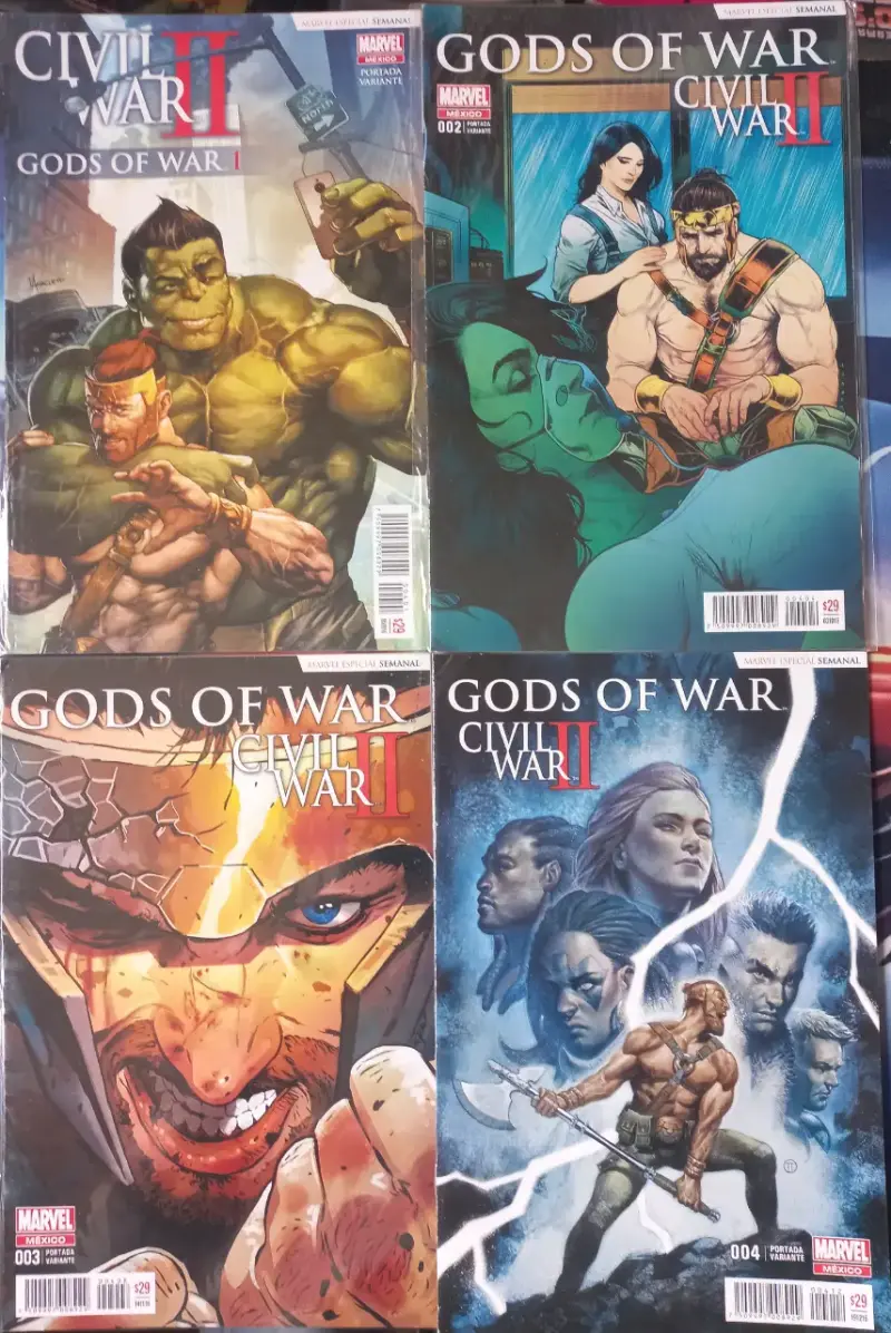 Comic Marvel Civil War II en español - 6