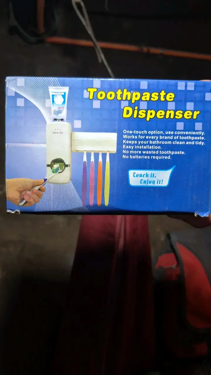 Dispensador de Pasta de Dientes Automático - 1