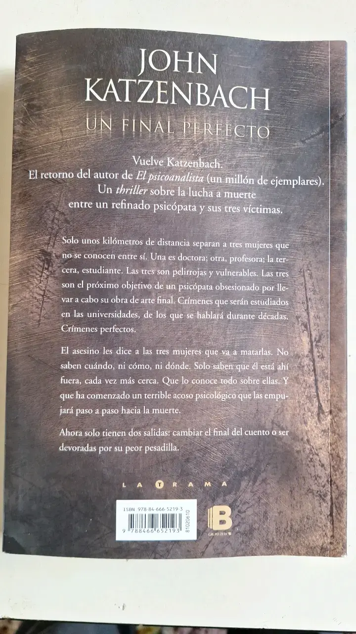 Libro 'Un Final Perfecto' de John Katzenbach - 4