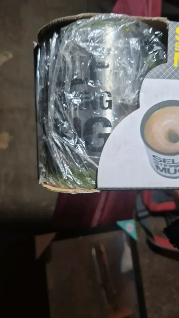 Taza auto-mezcladora con tapa - 3