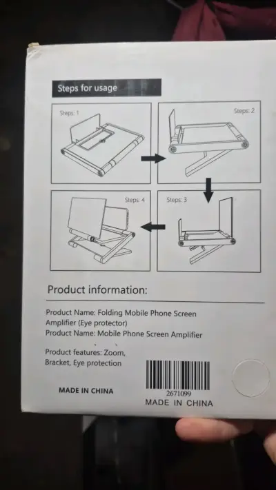 Amplificador de Pantalla para Móvil Tasbel 3D - miniatura 2