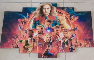 Cuadro Decorativo Avengers Multisección - miniatura 1