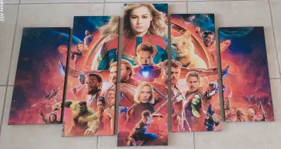 Cuadro Decorativo Avengers Multisección - miniatura 2