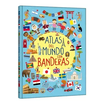 Atlas del Mundo con Banderas para Niños - miniatura 1