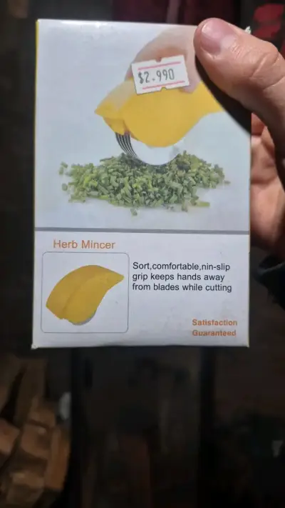 Picador de hierbas con mango antideslizante - miniatura 1