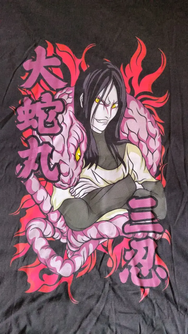 Polera Naruto Shippuden Orochimaru Talla L