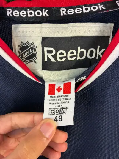 Camiseta NHL Reebok Columbus Blue Jackets - miniatura 2