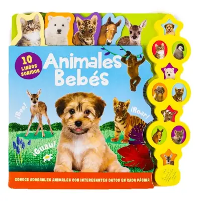 Libro interactivo Animales Bebés con sonidos - miniatura 1