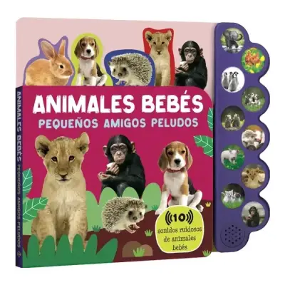 Libro interactivo Animales Bebés con sonidos - miniatura 1