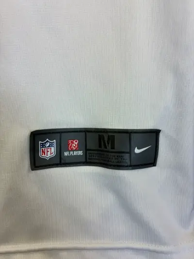 Camiseta NFL Nike número 26 blanca y verde - miniatura 3