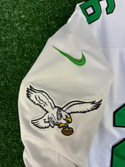 Camiseta NFL Nike número 26 blanca y verde - miniatura 4